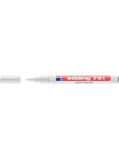 EDDING Lakkmarker, 1-2 mm, EDDING "751", fehér