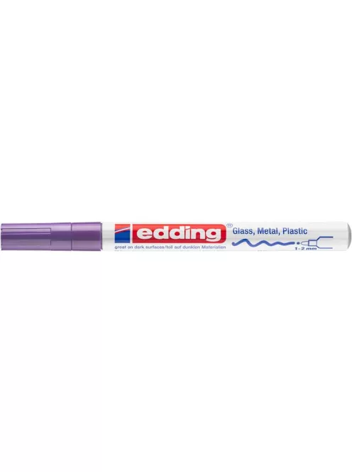 EDDING Lakkmarker, 1-2 mm, EDDING "751", lila