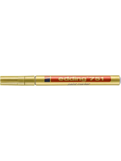 EDDING Lakkmarker, 1-2 mm, EDDING "751", arany