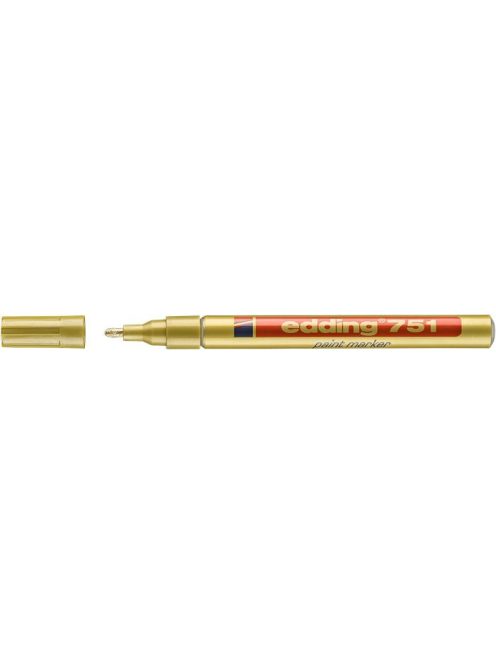 EDDING Lakkmarker, 1-2 mm, EDDING "751", arany
