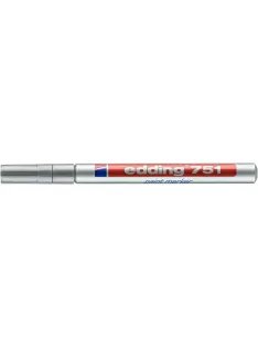 EDDING Lakkmarker, 1-2 mm, EDDING "751", ezüst