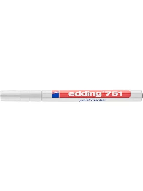 EDDING Lakkmarker, 1-2 mm, EDDING "751", fehér