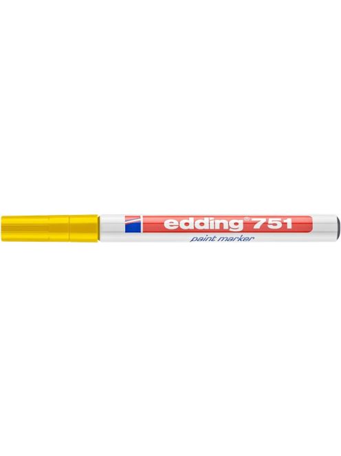 EDDING Lakkmarker, 1-2 mm, EDDING "751", sárga