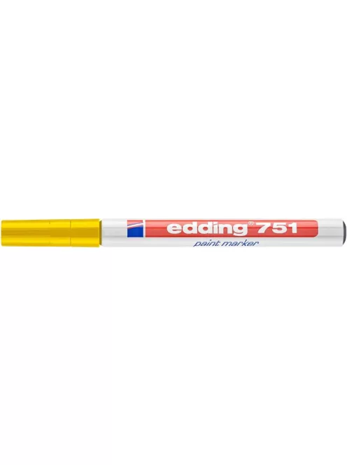 EDDING Lakkmarker, 1-2 mm, EDDING "751", sárga