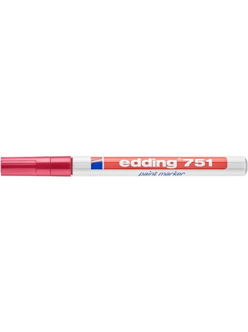 EDDING Lakkmarker, 1-2 mm, EDDING "751", piros