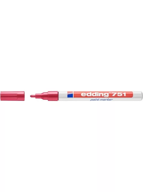 EDDING Lakkmarker, 1-2 mm, EDDING "751", piros