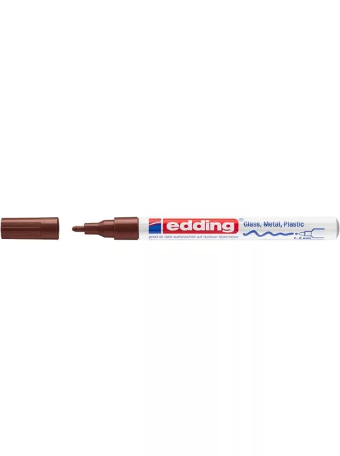 EDDING Lakkmarker, 1-2 mm, EDDING "751", barna