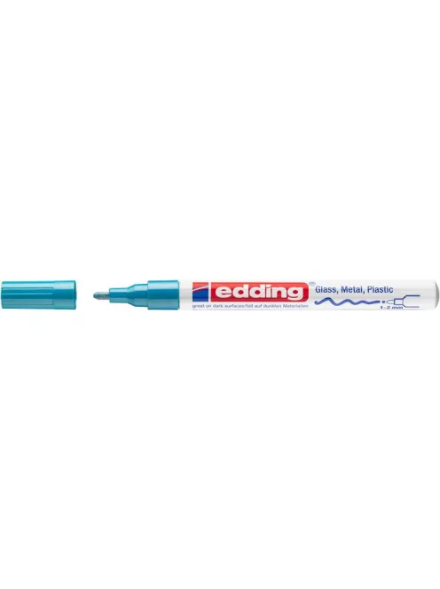 EDDING Lakkmarker, 1-2 mm, EDDING "751", világoskék