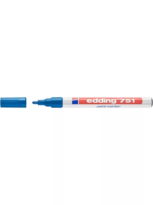 EDDING Lakkmarker, 1-2 mm, EDDING "751", sötétkék