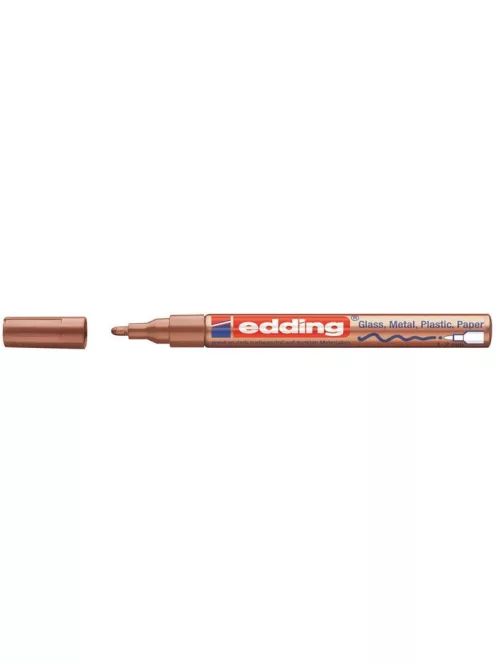 EDDING Lakkmarker, 1-2 mm, EDDING "751", vörösréz