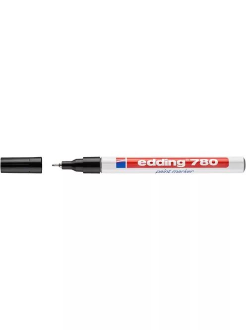 EDDING Lakkmarker, 0,8 mm, EDDING "780", fekete