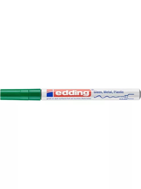 EDDING Lakkmarker, 0,8 mm, EDDING "780", zöld