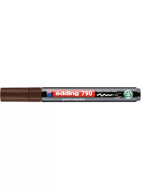 EDDING Lakkmarker, 2-3 mm, PCR, EDDING "790", barna