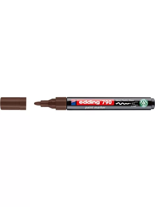 EDDING Lakkmarker, 2-3 mm, PCR, EDDING "790", barna