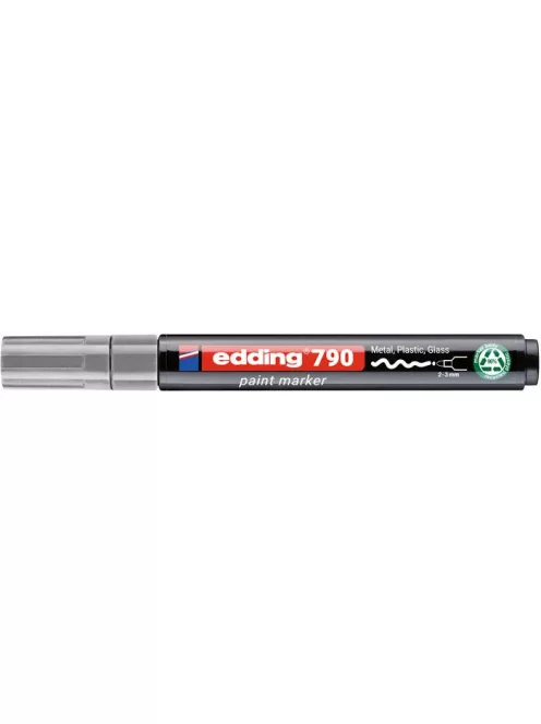 EDDING Lakkmarker, 2-3 mm, PCR, EDDING "790", ezüst