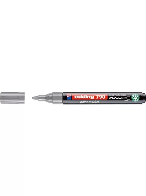 EDDING Lakkmarker, 2-3 mm, PCR, EDDING "790", ezüst
