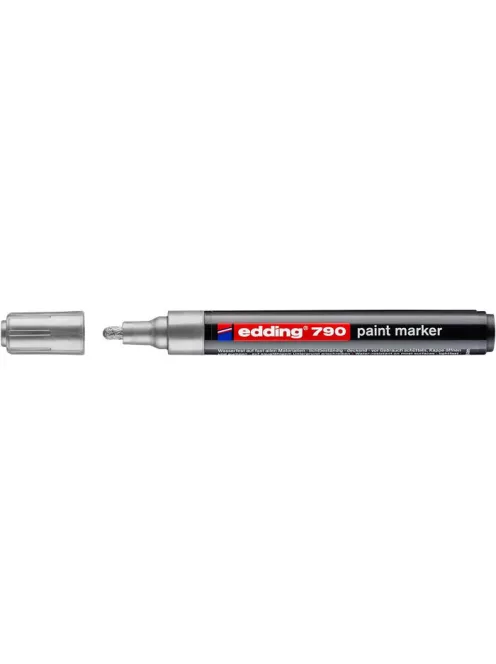 EDDING Lakkmarker, 2-3 mm, EDDING "790", ezüst