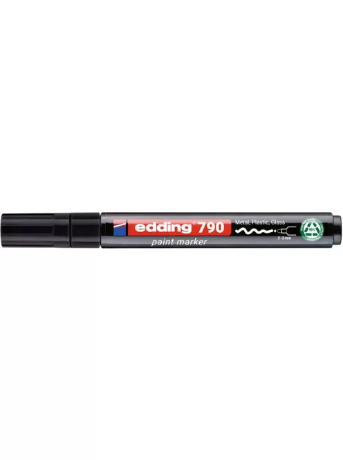 EDDING Lakkmarker, 2-3 mm, PCR, EDDING "790", fekete