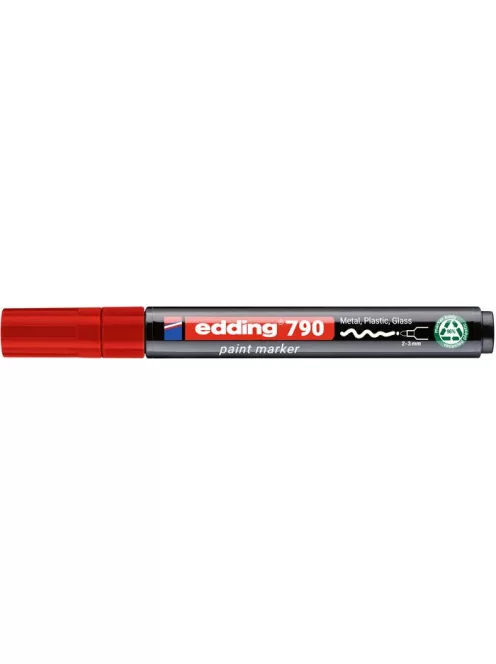 EDDING Lakkmarker, 2-3 mm, PCR, EDDING "790", piros