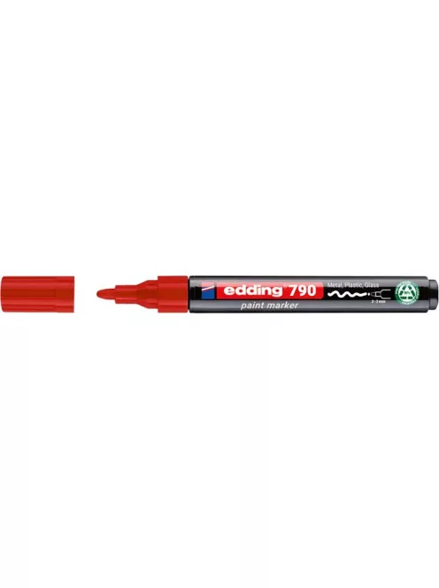 EDDING Lakkmarker, 2-3 mm, PCR, EDDING "790", piros