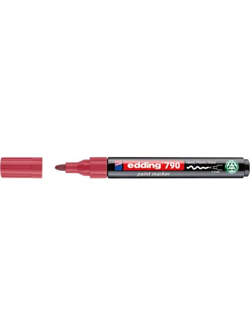 EDDING Lakkmarker, 2-3 mm, PCR, EDDING "790", rózsaszín
