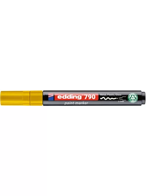 EDDING Lakkmarker, 2-3 mm, PCR, EDDING "790", sárga
