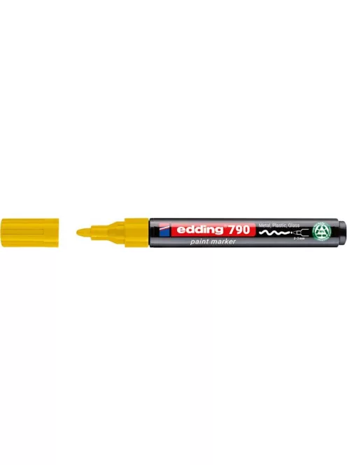 EDDING Lakkmarker, 2-3 mm, PCR, EDDING "790", sárga