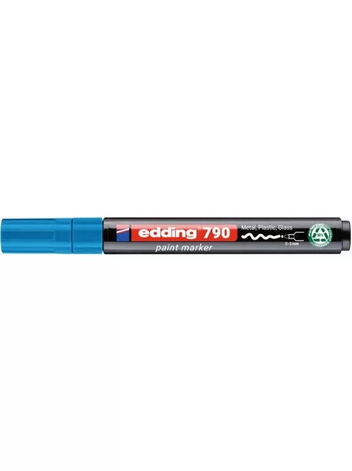 EDDING Lakkmarker, 2-3 mm, PCR, EDDING "790", világoskék