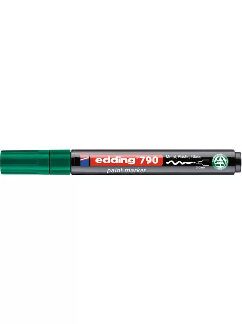 EDDING Lakkmarker, 2-3 mm, PCR, EDDING "790", zöld