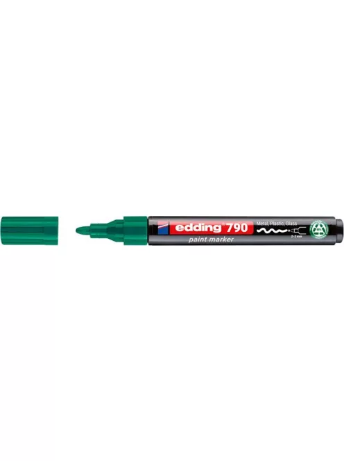 EDDING Lakkmarker, 2-3 mm, PCR, EDDING "790", zöld