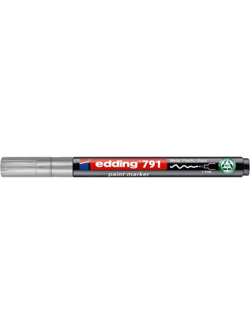 EDDING Lakkmarker, 1-2 mm, PCR, EDDING "791", ezüst