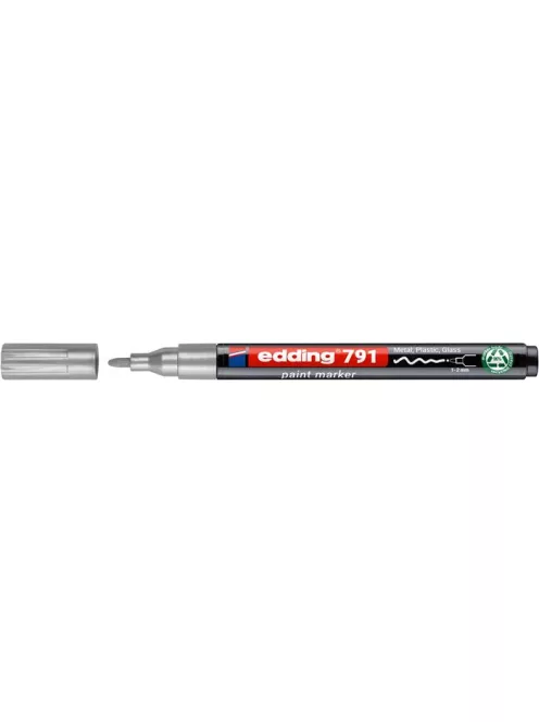 EDDING Lakkmarker, 1-2 mm, PCR, EDDING "791", ezüst