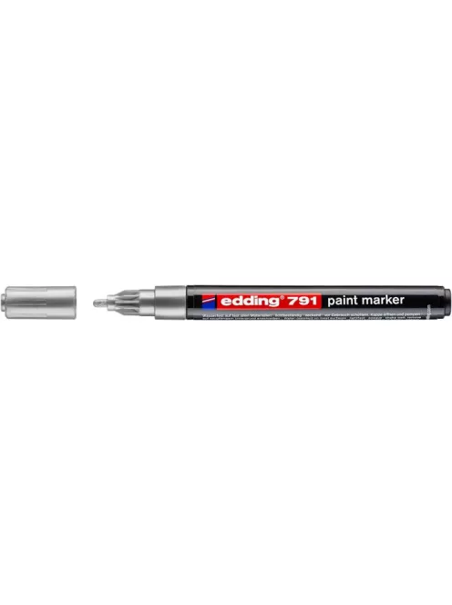 EDDING Lakkmarker, 1-2 mm, EDDING "791", ezüst