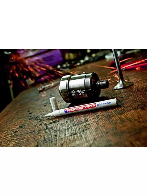 EDDING Lakkmarker, 1-2 mm, EDDING "791", ezüst