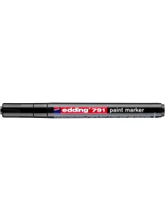 EDDING Lakkmarker, 1-2 mm, EDDING "791", fekete