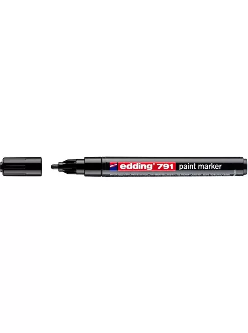 EDDING Lakkmarker, 1-2 mm, EDDING "791", fekete