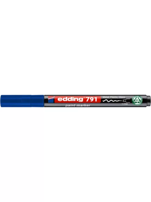 EDDING Lakkmarker, 1-2 mm, PCR, EDDING "791", kék