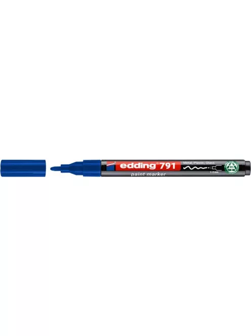 EDDING Lakkmarker, 1-2 mm, PCR, EDDING "791", kék