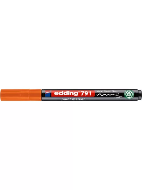 EDDING Lakkmarker, 1-2 mm, PCR, EDDING "791", narancs