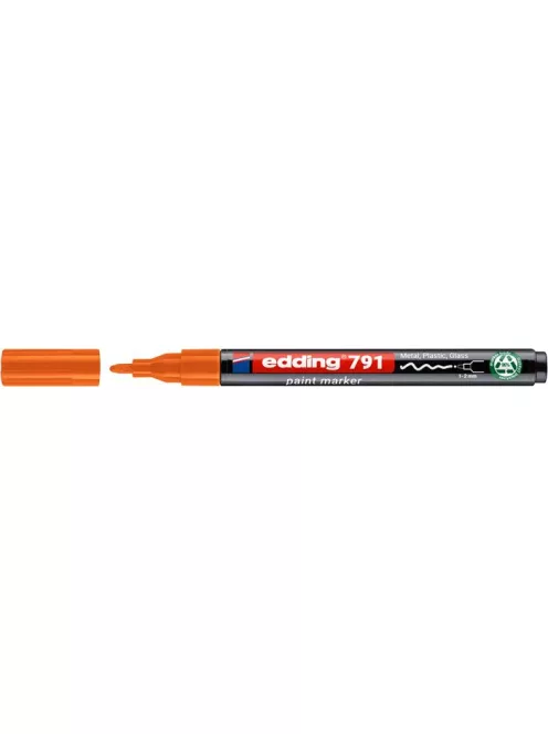 EDDING Lakkmarker, 1-2 mm, PCR, EDDING "791", narancs