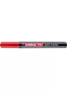EDDING Lakkmarker, 1-2 mm, EDDING "791", piros