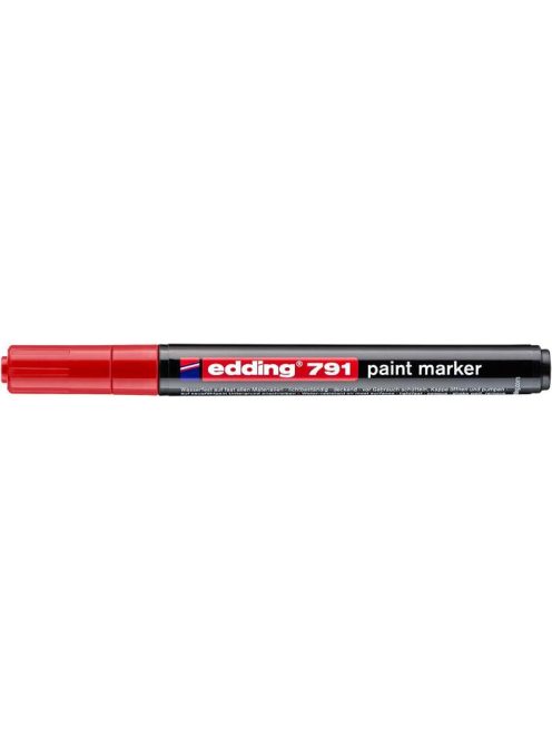 EDDING Lakkmarker, 1-2 mm, EDDING "791", piros