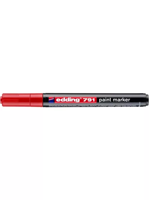 EDDING Lakkmarker, 1-2 mm, EDDING "791", piros