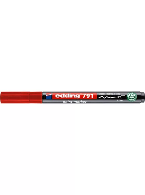 EDDING Lakkmarker, 1-2 mm, PCR, EDDING "791", piros