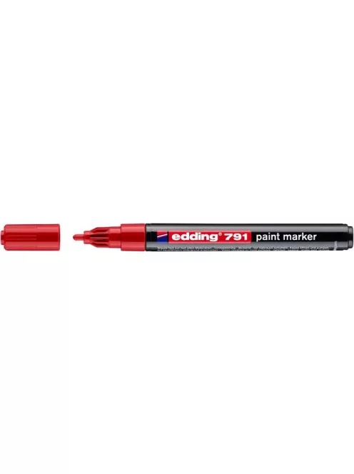 EDDING Lakkmarker, 1-2 mm, EDDING "791", piros