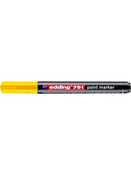 EDDING Lakkmarker, 1-2 mm, EDDING "791", sárga