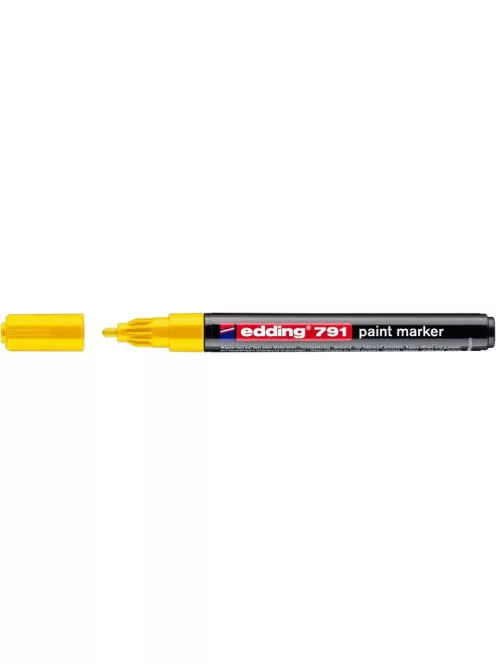 EDDING Lakkmarker, 1-2 mm, PCR, EDDING "791", sárga