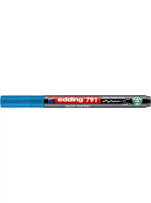EDDING Lakkmarker, 1-2 mm, PCR, EDDING "791", világoskék