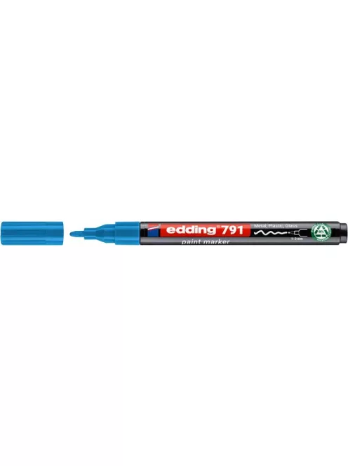 EDDING Lakkmarker, 1-2 mm, PCR, EDDING "791", világoskék