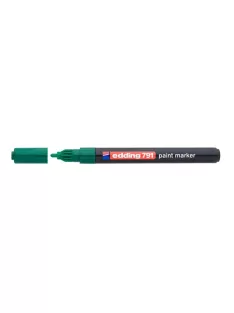 EDDING Lakkmarker, 1-2 mm, EDDING "791", zöld